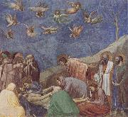 GIOTTO di Bondone The Lamentation of Christ oil painting